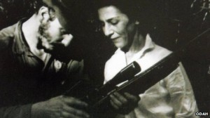 Celia Sánchez with Fidel Castro