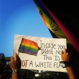 (09) This is not a white flag