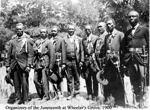 Juneteenth officers in Texas.