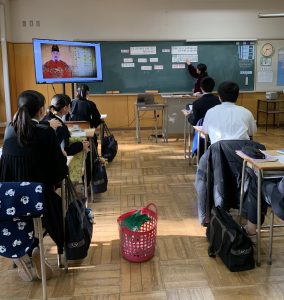 A classroom at Tokyo First Korean High School. Photo: Author.